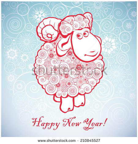 Новогодние открытки 2015 - поздравительные открытки с Новым Годом 2015 20